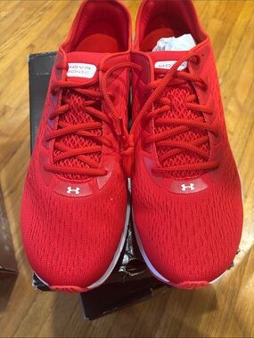 Under Armour Red HOVR Running Shoes
